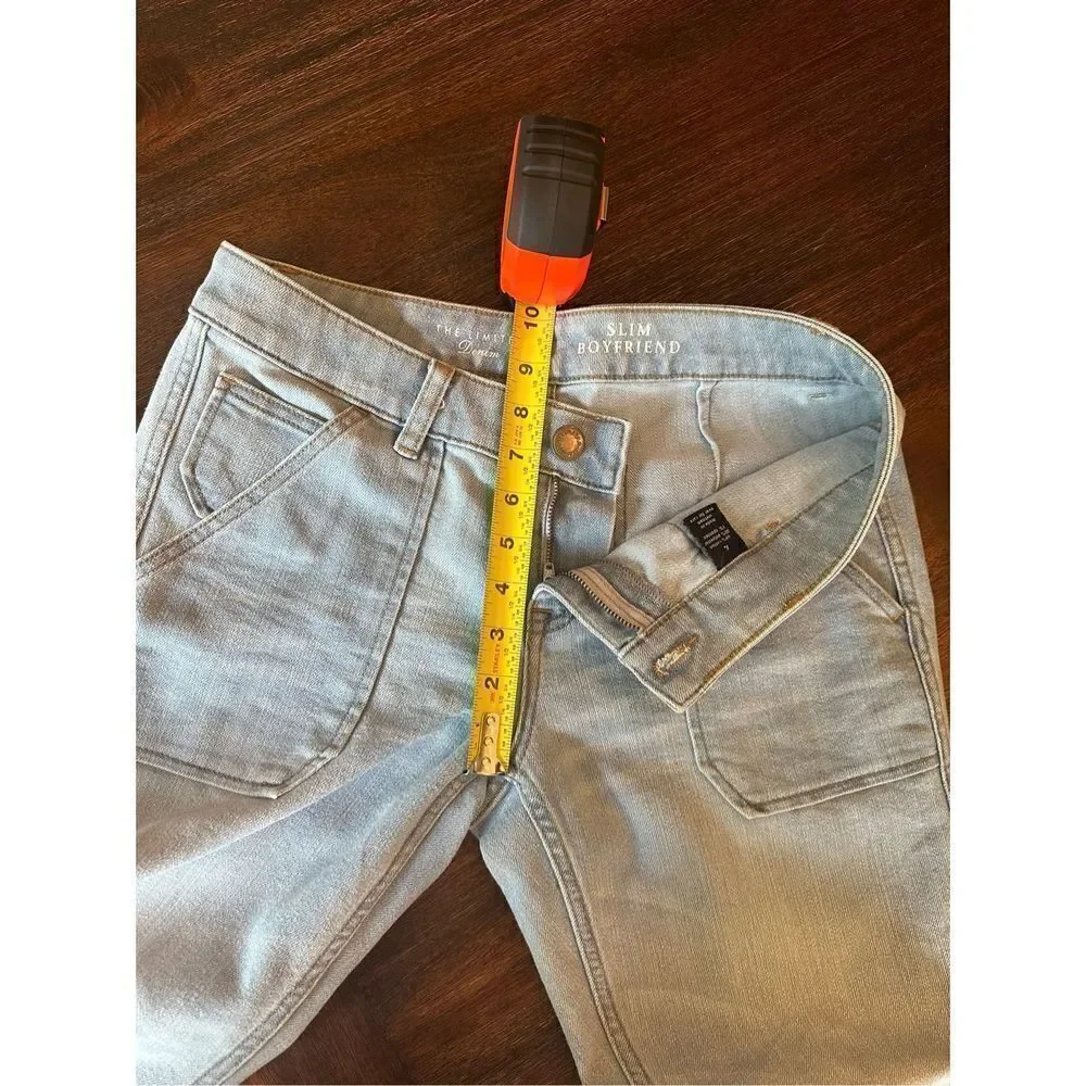 The Limited slim boyfriend light wash jeans - Picture 4 of 7